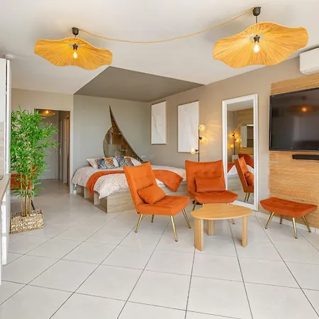 Apartman Boheme Heliopolis Sea View In The Cap Dagde Naturist Village Agde